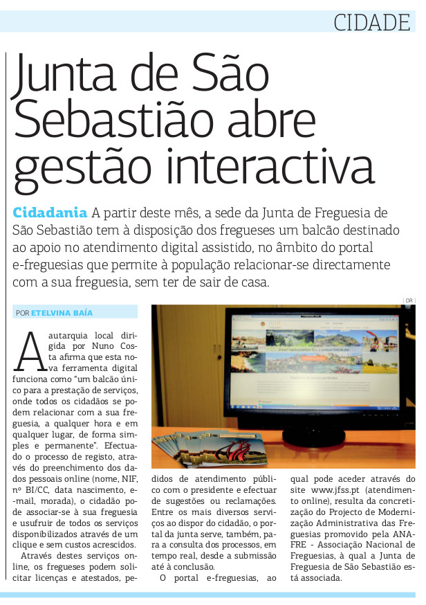 Junta de São Sebastião abre gestão interactiva